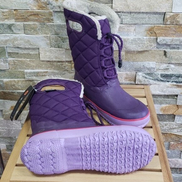 Bogs Unisex Kids Juno Lace Insulated Boots - Picture 3 of 7
